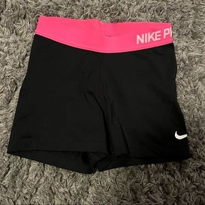 Nike Pro fitted shorts SMALL